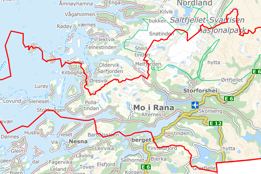 Strøm rana kommune